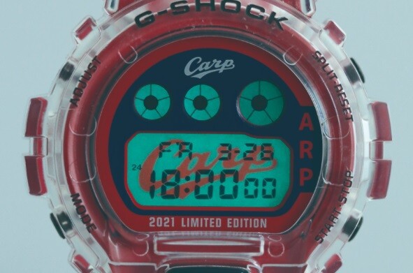 2021年モデル 広島カープ コラボ G-SHOCK | distrasa.transvelez.com