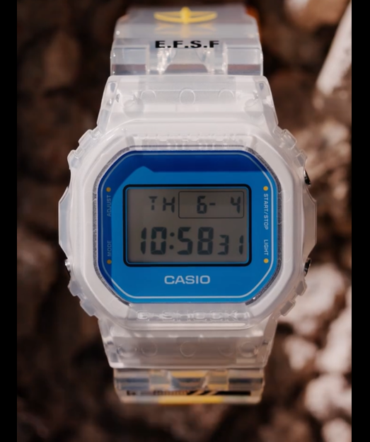 ガンダム × G-SHOCK！が韓国で発売予定！RX-78-2 ガンダムがモチーフ