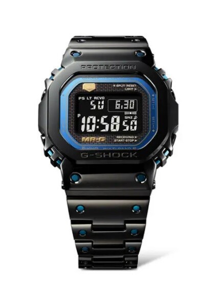 MR-G 初代フルメタルモデル　【極美品】　【廃盤】 3/12発売の究極のG-SHOCK「MRG-B5000」に早くも新色確認！ブルー