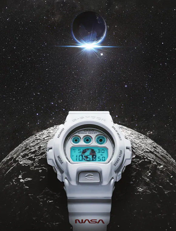 G-SHOCK北米、NASAコラボモデルの最新モデルを発表！ベースは「DW-6900