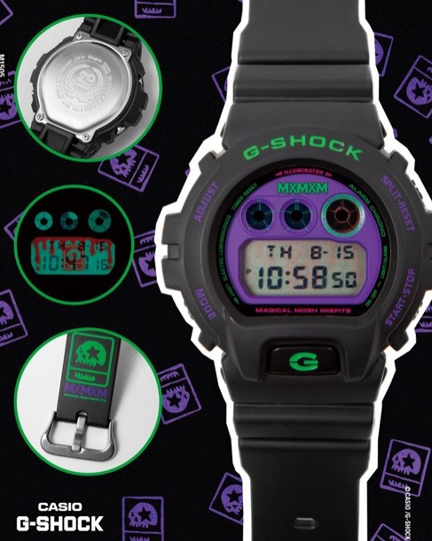 G-SHOCK x MxMxM “MAGICAL MOSH DW-6900” ファニーなコラボG-SHOCK！発売中！ : great G-SHOCK  world