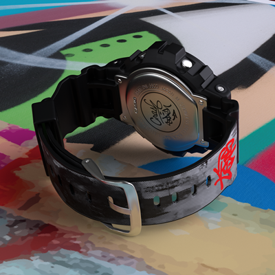 G-SHOCK X CRASH X STASH ! G-SHOCKシンガポールでアーティスト「クラッシュ&スタッシュ」コラボG-SHOCK発表！型番、 DW-6900BBA-1STCR。 : great G-SHOCK world