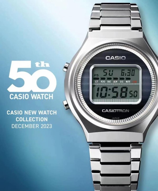 初代復刻版　世界限定4,000本　 CASIO カシオトロン　TRN-50 世界限定4,000本！カシオウォッチ50周年記念 復刻カシオトロン
