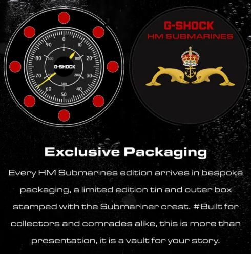 海外でイギリス海軍（Royal Navy）コラボG-SHOCKがまもなく発売か 