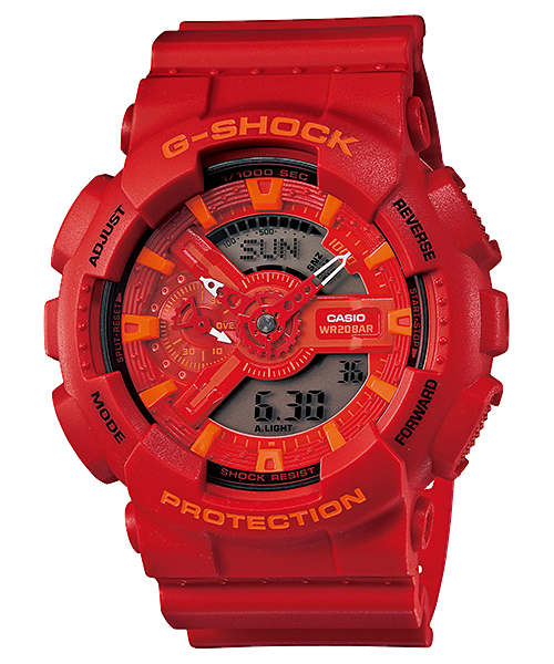 非公式？勝手コラボG-SHOCK「煉獄杏寿郎」。GA-110AC-4AJF。 : great G-SHOCK world