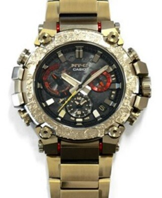 速報！これが新色MT-G「MTG-B3000CX-9A」！ゴールドカラー、特殊ベゼル