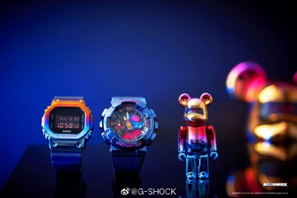 中国限定モデルか。メタルカバード新作「GM-5600SN-1」、「GM-110SN-2A」。BE@ RBRICKとセット。 : great G- SHOCK world