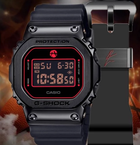1*k様 値下げ中‼️八村コラボ CASIO G-SHOCK 腕時計！！ カシオ“G-SHOCK”新作】GM-5600から“八村塁選手”コラボモデル第5