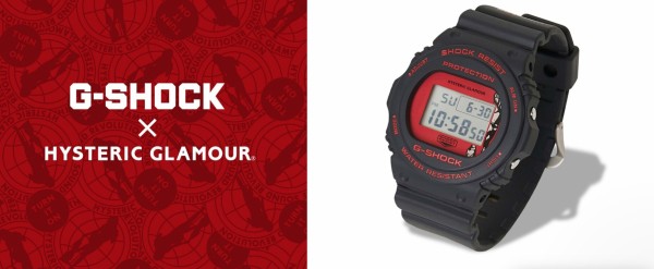 G-SHOCK × HYSTERIC GLAMOUR ！新作のベースは「DW-5750」、刺激的なレッドの文字盤とバックライトイラストあり。19,800円！  : great G-SHOCK world