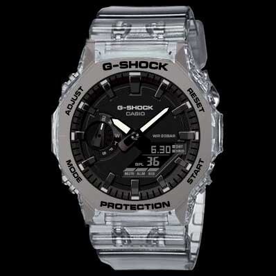 新作カシオーク2月発売】スケルトンGA-2100SKE-7AJFは2月発売が有力。 : great G-SHOCK world