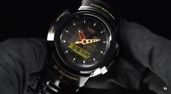 極上質感！「G-SHOCK x PORTER」 AWM-500GC-1AJRの動画をチェック。 : great G-SHOCK world