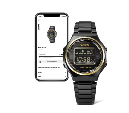カシオウォッチ50th記念カシオトロン「TRN-50ZE-1A」、北米地域