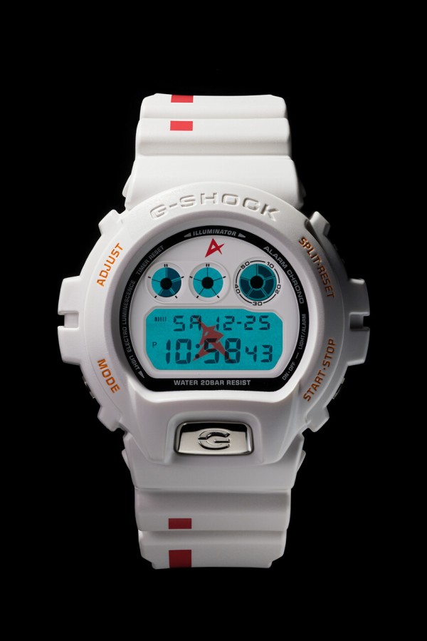 G Shock ｘ Gundam ガンダムファンクラブ限定 G Shock アムロ レイモデル 発表 有料会員のみ購入可能 7 31 12 00より発売 Great G Shock World