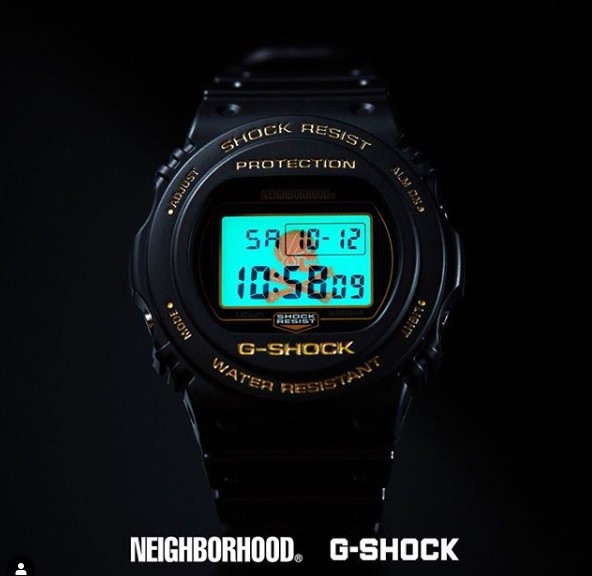 NEIGHBORHOOD × G-SHOCK！新作のベースはDW-5750。 : great G-SHOCK world