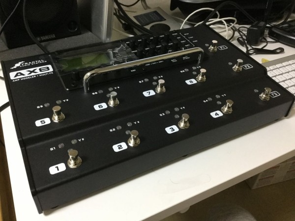 Fractal Audio AX8 マルチエフェクター、ケース付き Fractal Audio Systems AX8 - Axe-Fx IIと同等のアンプ及び