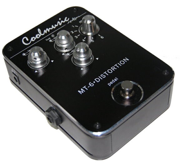 （美品）Coolmusic MT-6 DISTORTION ギターエフェクター 重金属の歪みをゲット！Coolmusic MT-6・DISTORTION なかなかスゲー