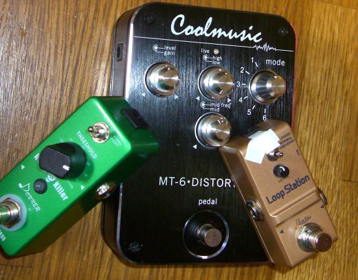 重金属の歪みをゲット！Coolmusic MT-6・DISTORTION なかなかスゲー