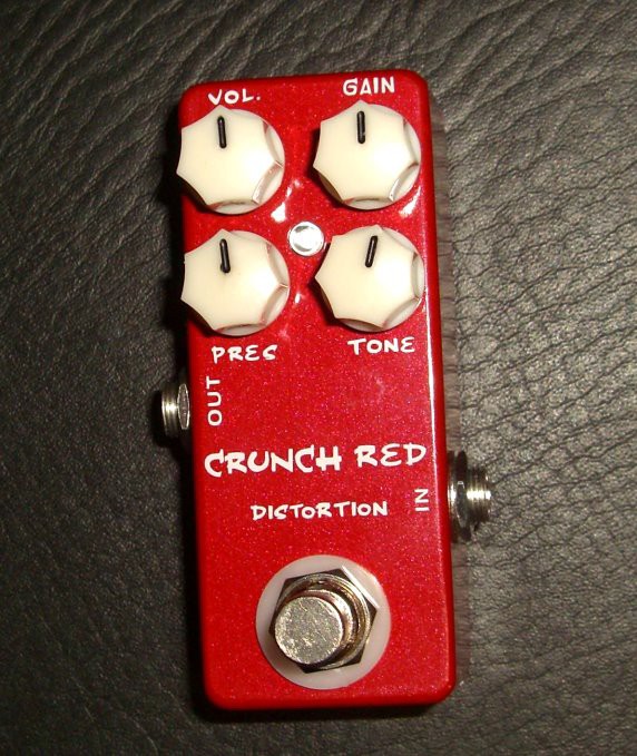 見た目でディストーションをポチったハナシ - MOSKY CRUNCH RED