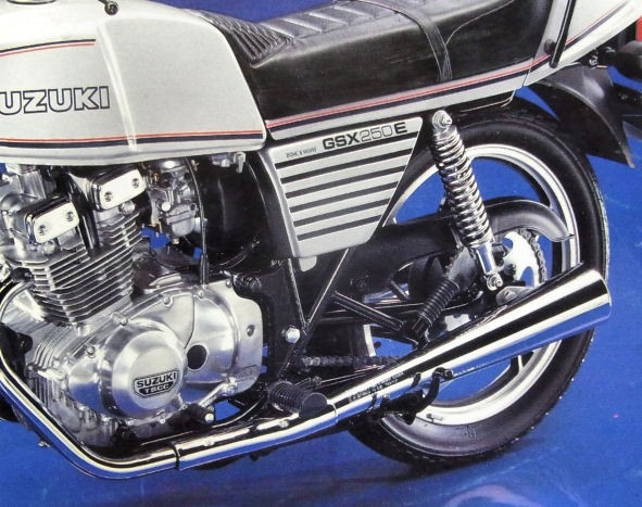 gsx400e gsx250e ザリ beet アルフィン サイド カバー