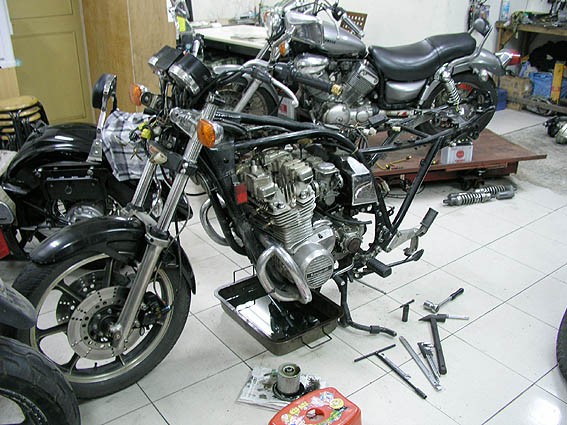 KZ1000STをMk.IIへ改造する : GUMKA工房記