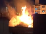 動画 大阪市阿倍野区 寺田町駅付近で大規模火災 寺田町どえらいことなってる 緊急車両集結 銃とバッジは置いていけ