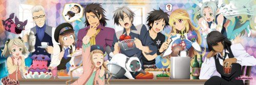 テイルズオブエクシリア2 ジグソーパズル用のufo描きおろしイラスト みんなでクッキング 公開 微笑ましすぎて涙が みるくぎゅうにゅう