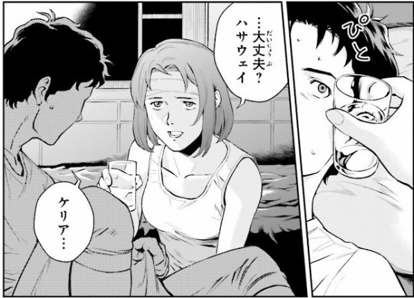 ガンダム 閃光のハサウェイ 1巻 感想 逆シャア12年後 マフティー動乱 アニメと漫画と 連邦 こっそり日記