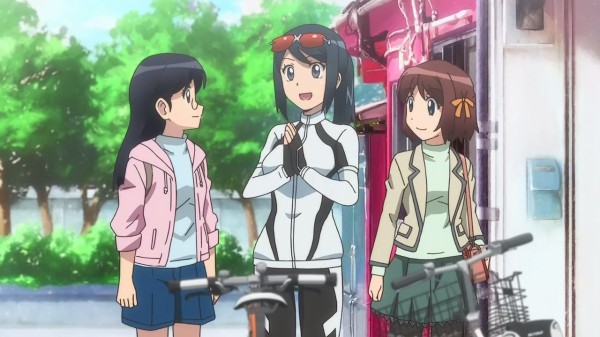 南鎌倉高校女子自転車部 第2話 感想 出会い の連続 鎌倉観光 アニメと漫画と 連邦 こっそり日記