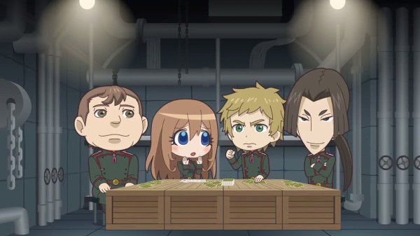 幼女戦記 ようじょしぇんき 第10話 感想 ギャンブル 幼女のご褒美 アニメと漫画と 連邦 こっそり日記