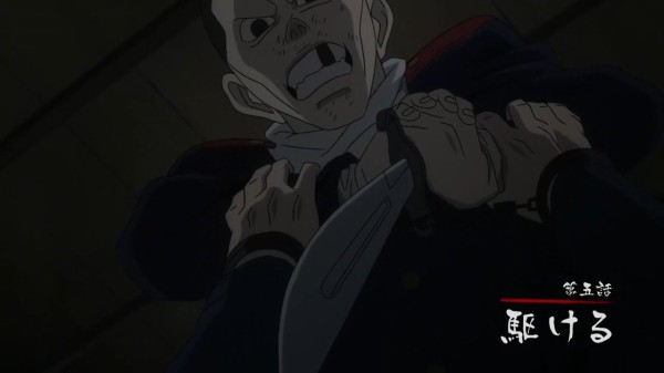 ゴールデンカムイ 第5話 感想 土方歳三の動機 だから不死身の杉元なんだ アニメと漫画と 連邦 こっそり日記