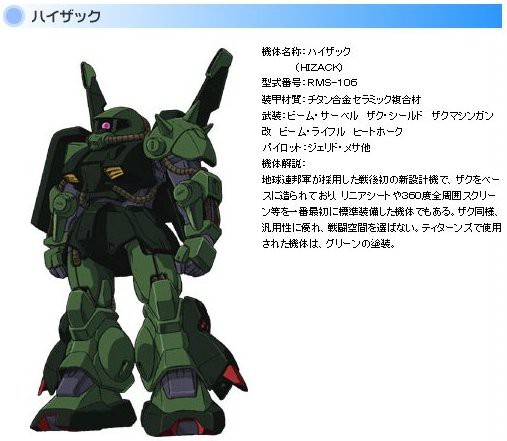 ハイザック カスタム ガンダム バトオペ2 実装 対モデラー用ms アニメと漫画と 連邦 こっそり日記