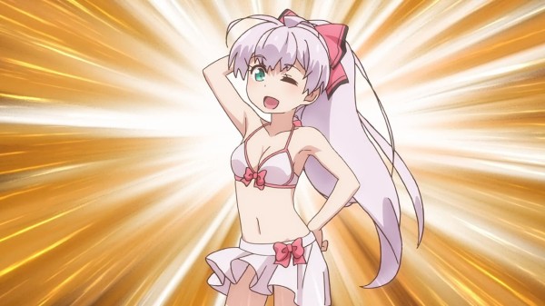 私 能力は平均値でって言ったよね 7話 感想 水着 マイルの胸はパット入りー アニメと漫画と 連邦 こっそり日記