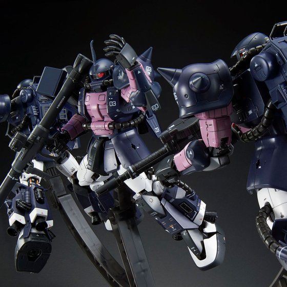 ｒｇ 黒い三連星専用ザクｉｉ トリプルアクションベース 受注開始