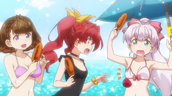 私 能力は平均値でって言ったよね 7話 感想 水着 マイルの胸はパット入りー アニメと漫画と 連邦 こっそり日記