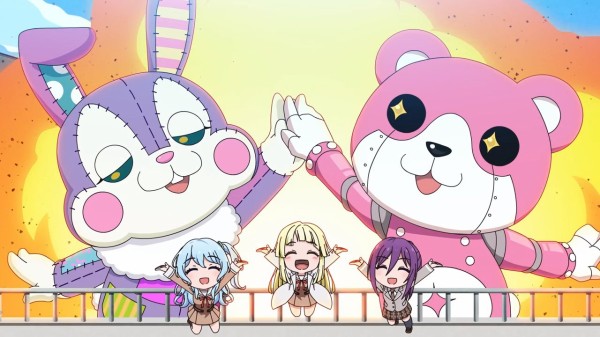 ガルパピコ大盛 第18話 感想 パンチだ ミッシェルロボ アニメと漫画と 連邦 こっそり日記