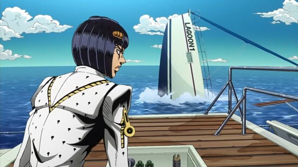 ジョジョ 5部 第6話 感想 船は 二隻 あった 補完されたアバッキオ勧誘の言葉 アニメと漫画と 連邦 こっそり日記