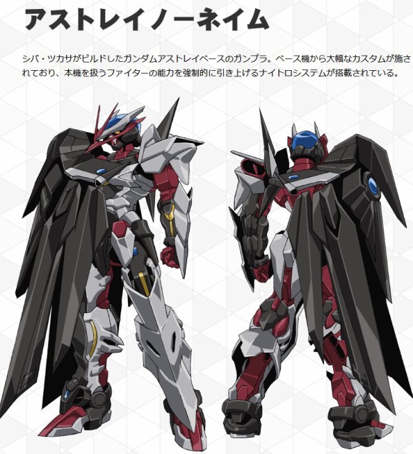 Hgbd R ガンダムアストレイ系新機体 仮 ビルドダイバーズre Rise 新機体 アニメと漫画と 連邦 こっそり日記