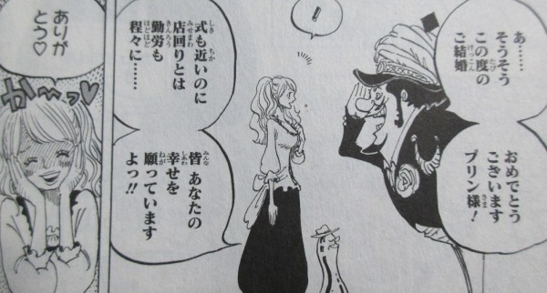 One Piece 巻 感想 ひとつなぎの大秘宝 の道程 判明へ サンジの嫁候補 フツーに良い子っぽいんですが 尾田栄一郎 アニメと漫画と 連邦 こっそり日記
