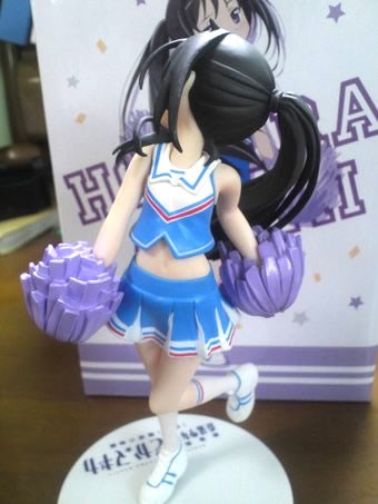 これが噂のチアガールほむら！フィギュアの実物大公開！ : 魔法