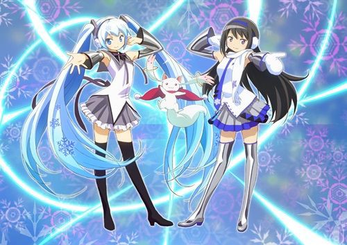 さっぽろ雪まつりにキュゥべえの雪像 雪ミクとのコラボイラストも公開 魔法少女まどかマギカを全力で楽しむブログ