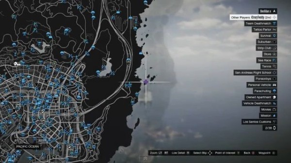 Gta5 最新 オンライン動物持ち込みグリッチ サメの出現場所 動画あり グランド セフト オート5写真大好きブログ Gta5攻略情報ほか