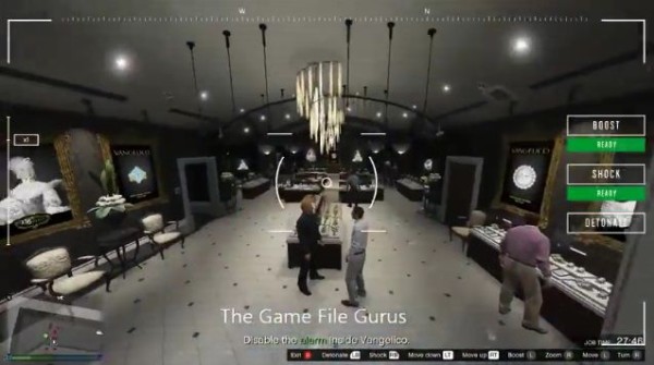 Gta5 宝石店強盗ミッション がオンラインに実装へ 動画あり グランド セフト オート5写真大好きブログ Gta5攻略情報ほか