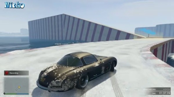 Gta5 消される前にダウンロード 究極の 雪上ドリフト レースが公開 動画あり グランド セフト オート5写真大好きブログ Gta5攻略情報ほか