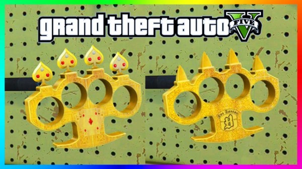 Gta5 ナックルダスター 種類と性能の詳細 動画あり グランド セフト オート5写真大好きブログ Gta5攻略情報ほか