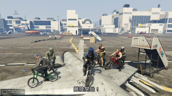 Gta5 ハイドラ の ホバリング を使った面白動画が話題 強盗アップデート グランド セフト オート5写真大好きブログ Gta5攻略情報ほか