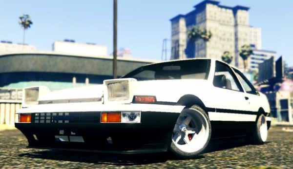 Gta5 Pc版 実車mod トヨタ Ae86 登場 グランド セフト オート5写真大好きブログ Gta5攻略情報ほか