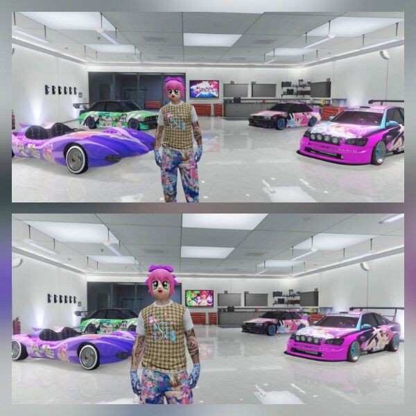 バブルガム 服 トップ gta5