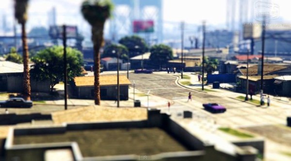 Gta5 Ps4版のロスサントスをミニチュア風に撮影した映像作品 A World In Miniature グランド セフト オート5写真大好きブログ Gta5攻略情報ほか