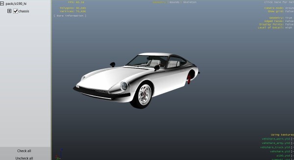 Gta5 190z 日産 フェアレディzの 価格 カスタム が判明 プレイ動画あり 未実装乗り物 流出情報 グランド セフト オート5写真大好きブログ Gta5攻略情報ほか