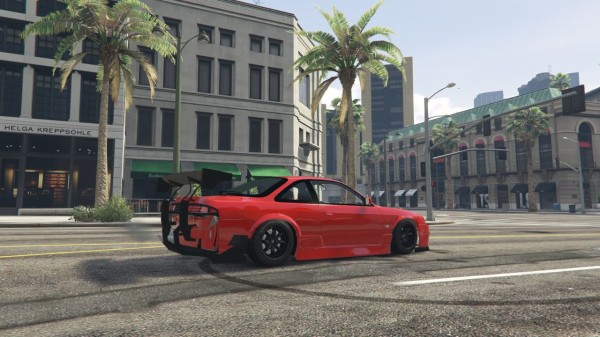 Gta5 実車mod 日産 シルビア S14 後期型 新登場 動画あり グランド セフト オート5写真大好きブログ Gta5攻略情報ほか